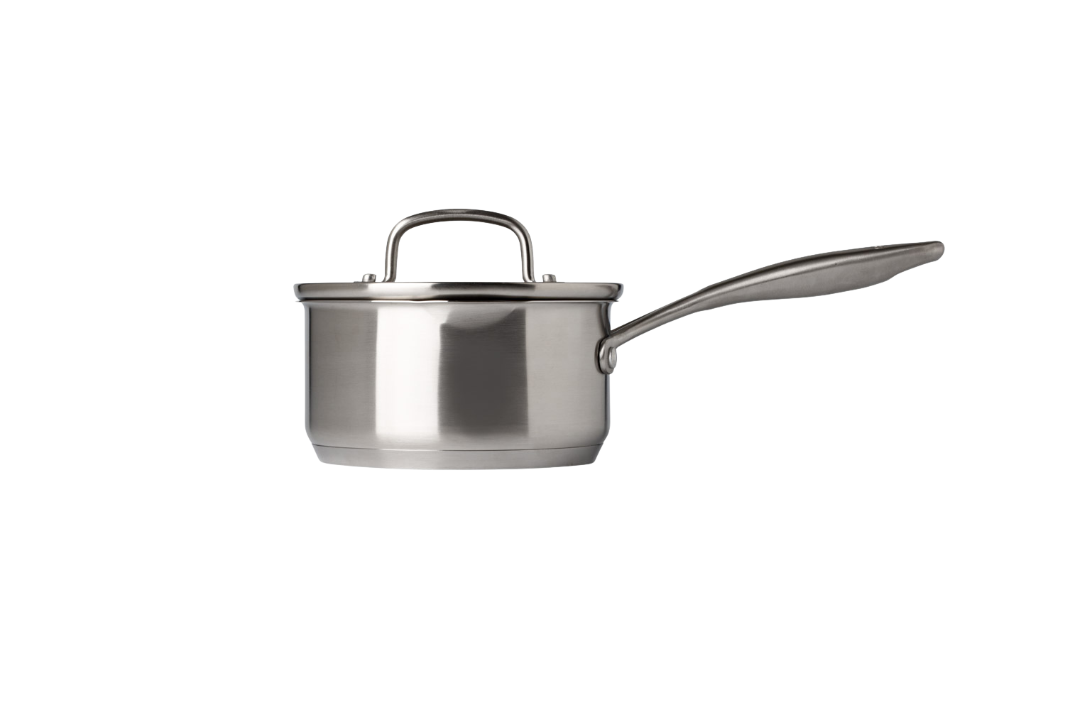 Stainless steel saucepan with lid fixed handle - Infinity
