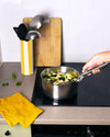 Stainless steel saucepan with removable handle - Infinity