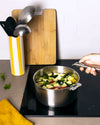 Stainless steel saucepan with removable handle - Infinity