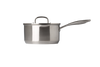 Stainless steel saucepan with lid fixed handle - Infinity