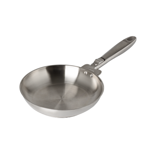 Stainless steel saucepan with lid removable handle - Infinity