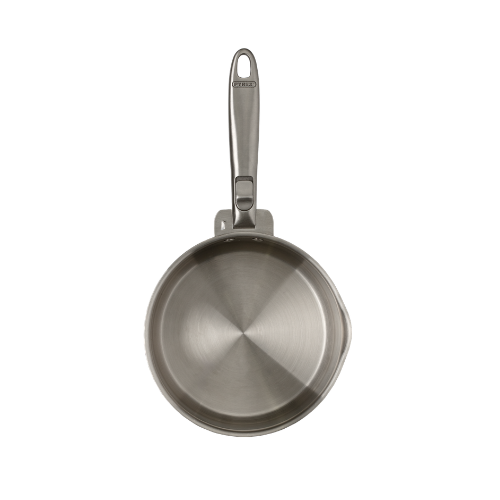 Stainless steel saucepan with lid removable handle - Infinity