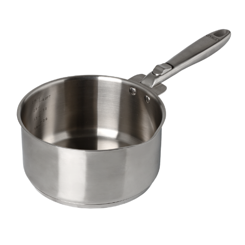 Stainless steel saucepan with removable handle - Infinity