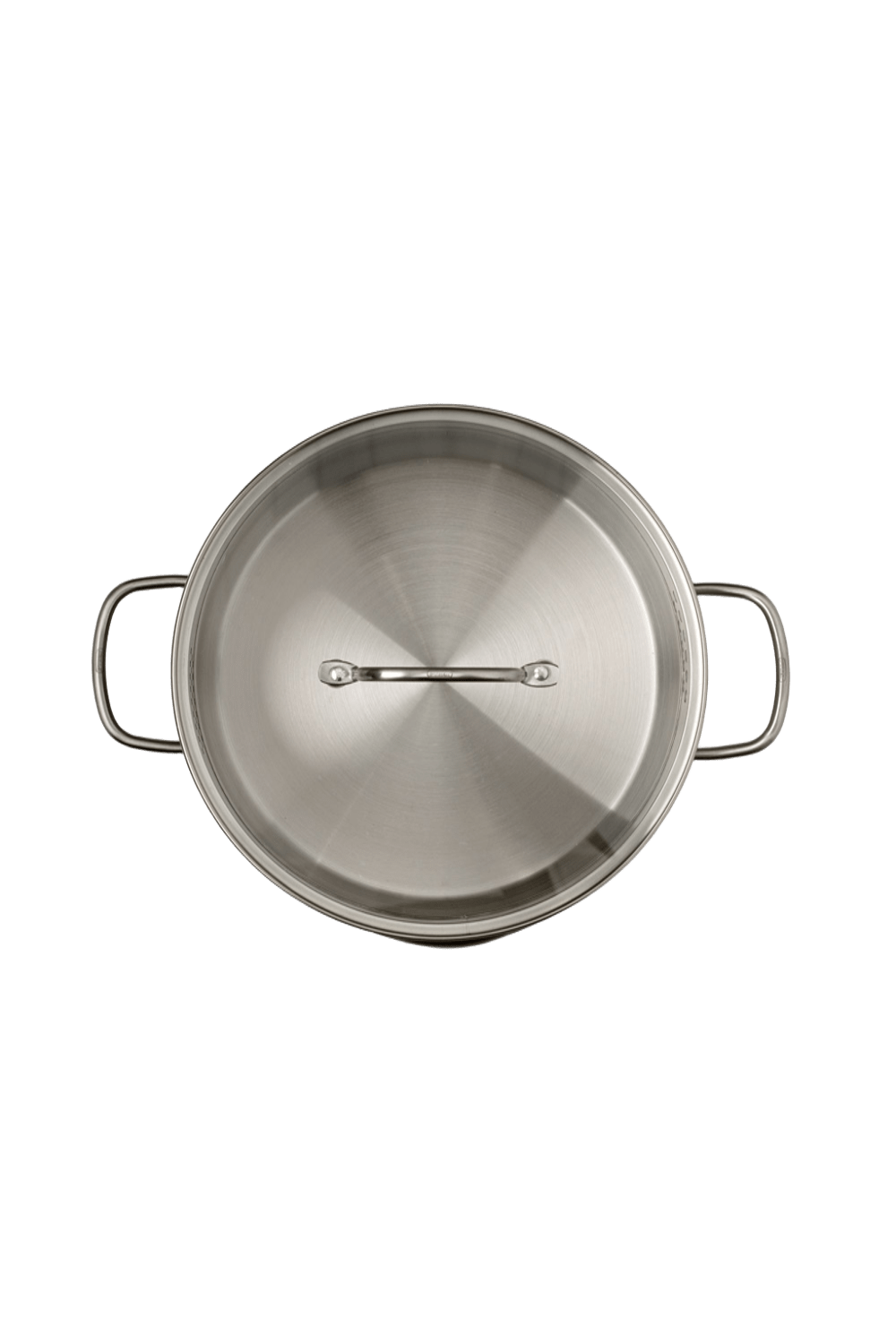 Stainless steel stewpot with lid fixed handles – Infinity
