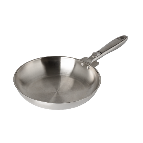Stainless steel saucepan with lid removable handle - Infinity