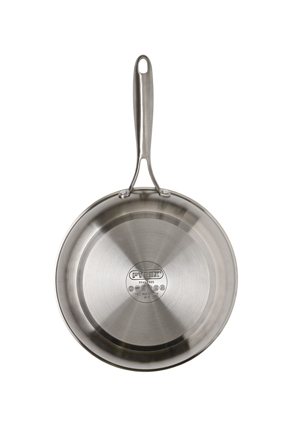 Stainless steel frying pan fixed handle – Infinity