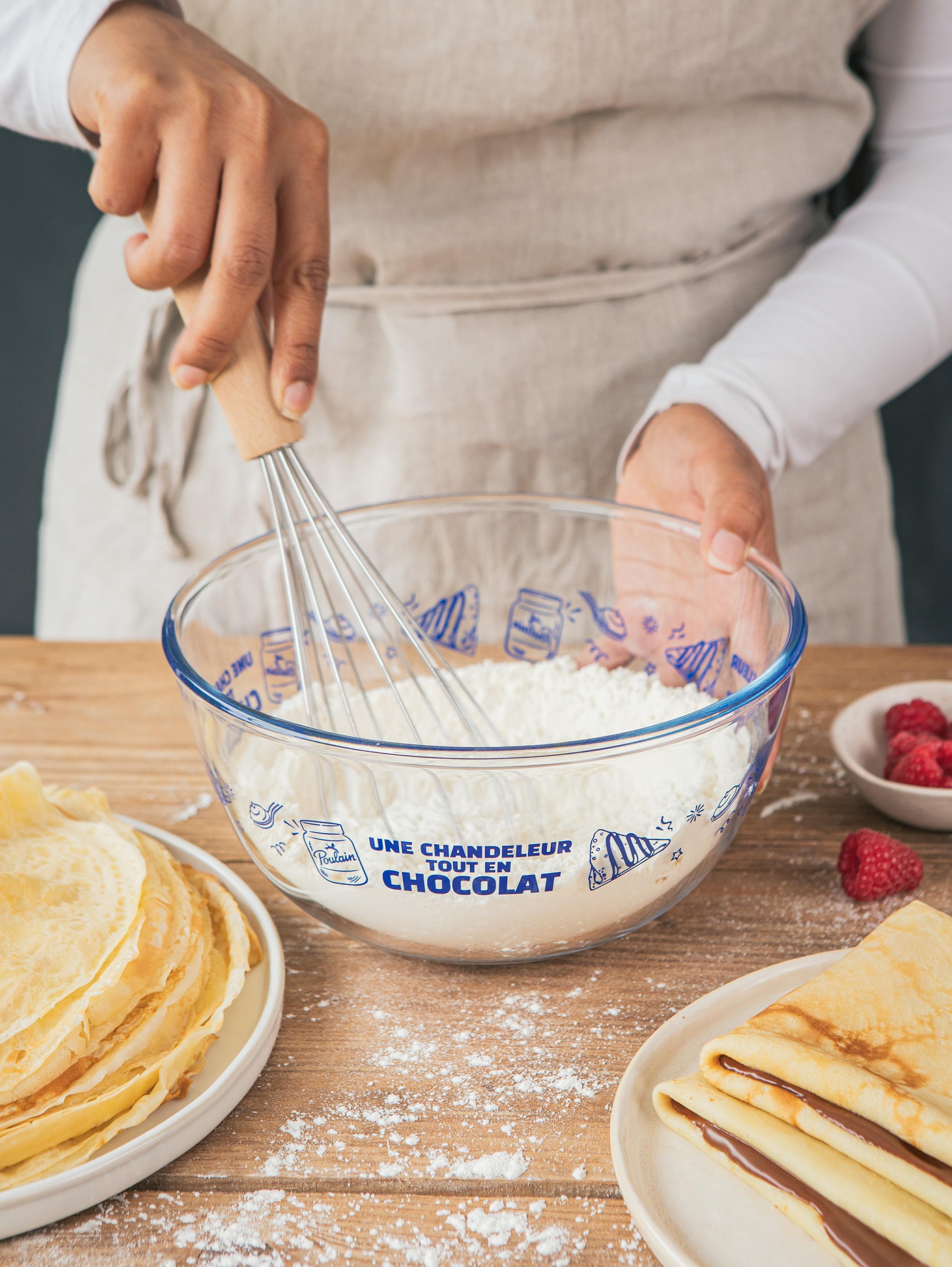 Glass bowl with lid - Prep & Store