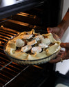 Glass round tart tin