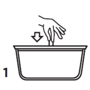 Close the lid properly with the green valve opened and then press down the valve to close