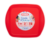 Cook&Store - Square glass storage dish with lid