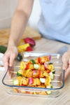 Rectangular glass oven dish - special for lasagna