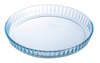Glass round tart tin