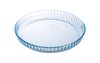 Glass round tart tin