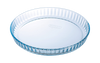 Glass round tart tin