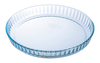 Glass round tart tin