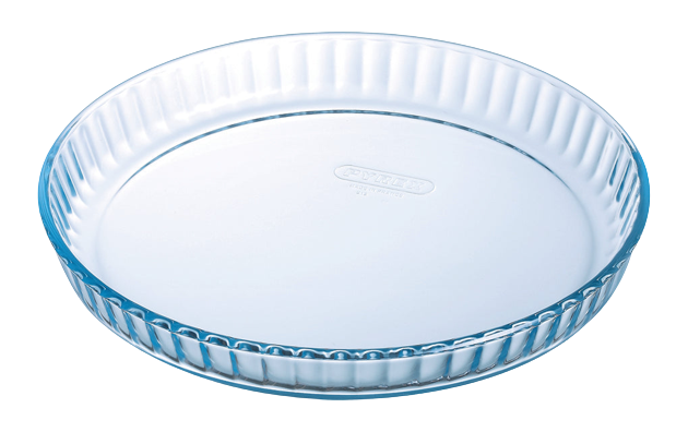 Glass round tart tin