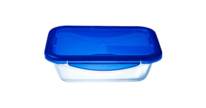 Cook&Go - Rectangular waterproof glass storage container