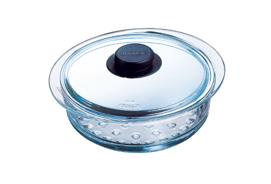 Steam cooking - Steamer basket and glass lid