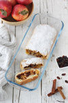 Glass Apfelstrudel mould