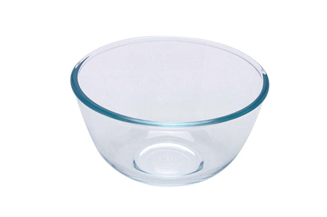 Glass mixing bowl