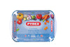 Rectangular glass oven dish - special for lasagna