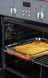Rectangular glass family oven dish with lid for 6/8 people - Cook&Store