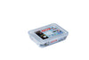 Cook & Freeze - Rectangular glass dish with special freezer lid compatible air fryer