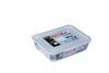 Cook & Freeze - Rectangular glass dish with special freezer lid compatible air fryer