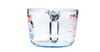 Glass measuring jug