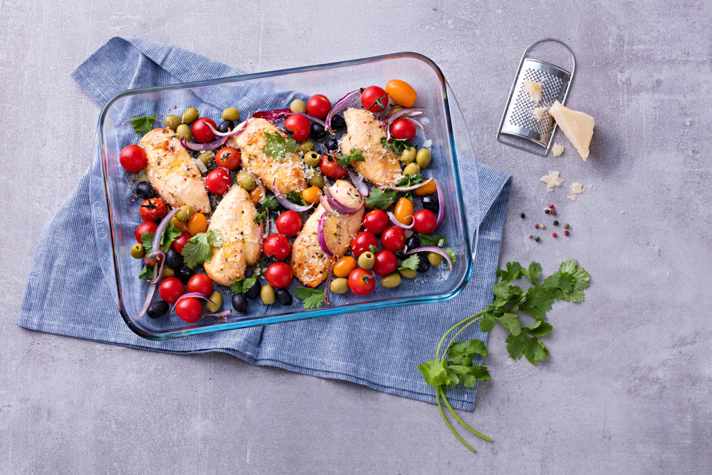 Rectangular glass oven dish - special for lasagna
