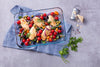 Rectangular glass family oven dish with lid for 6/8 people - Cook&Store