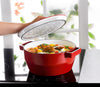 Round cast iron casserole dish - SlowCook