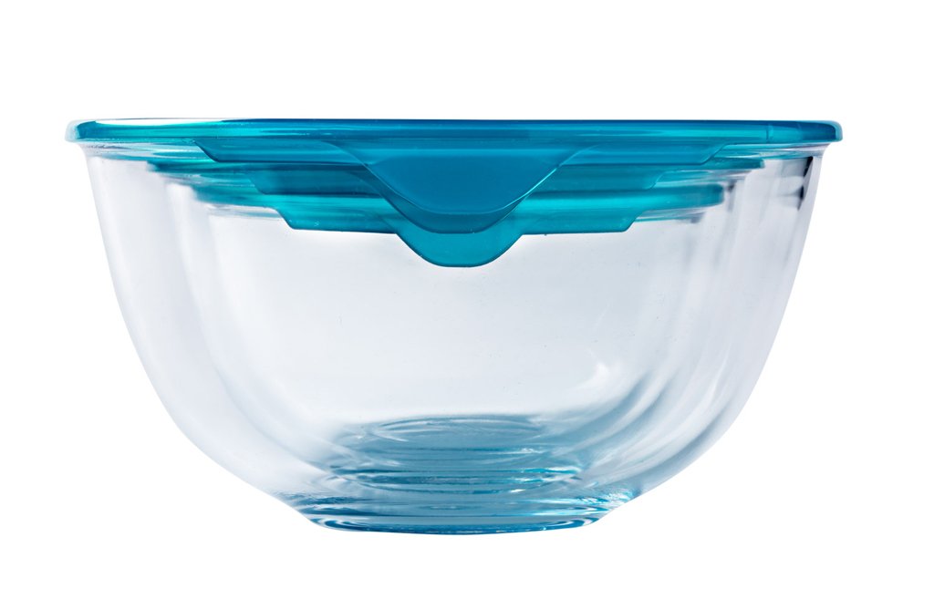 Set of 5 bowls with lid