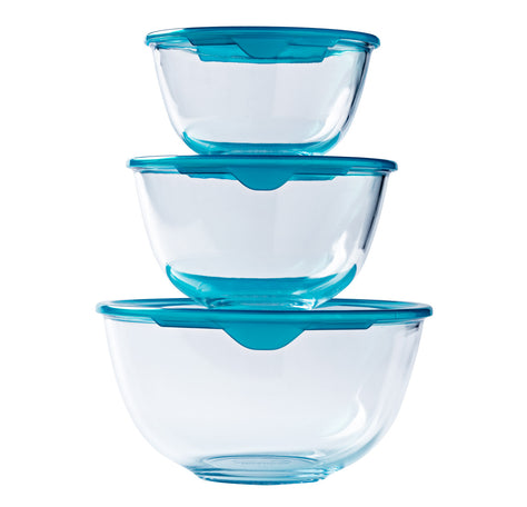 Glass bowl with lid Prep Store Pyrex® Webshop UK
