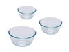 Glass mixing bowl