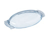 Classic Easy Grip accessory glass oval casserole lid