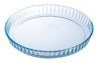 Glass round tart tin