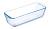 Set of 2 glass loaf tins  28 cm and 31 cm