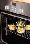 Cook & Go - Mini glass bowl with leak-proof lid 0.20L