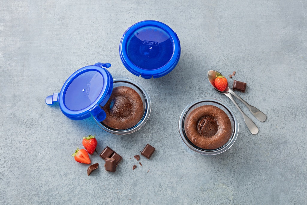 Cook & Go - Mini glass bowl with leak-proof lid 0.20L