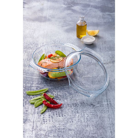 Set of 2 Glass Casserole Dishes