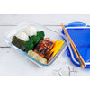 Cook & Go - Set of 7 glass storage dishes with leak-proof lid
