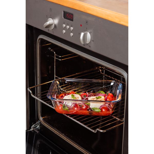 Cook & Go - Set of 7 glass storage dishes with leak-proof lid