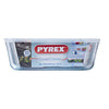 Cook&Freeze - Set of 4 rectangular glass storage dishes with lid