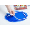 Cook & Go - Set of 3 Glass Lunch Boxes cm with airtight lid