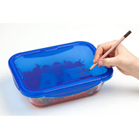 Set of 3 glass lunchbox containers with airtight and leakproof lid.