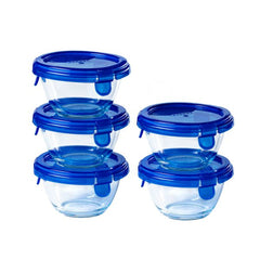 Cook & Go Glass mini bowl with lid 0,2L - 11 cm - Pyrex® Webshop AR