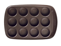 asimetriA Metal Easy-grip 12 Cups muffin tray