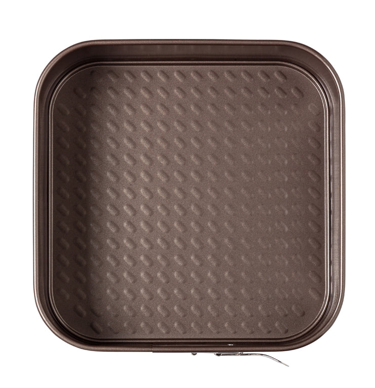Square metal springform pan 24 cm - asimetriA