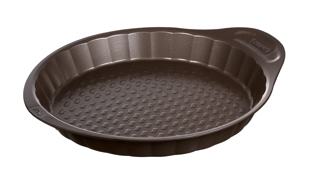 Metal tart tin with easy grip - asimetriA